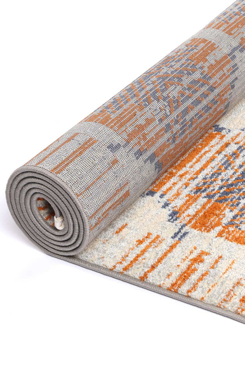 Machu Adriel Rust Rug - ADORE RUGS and FLOORING